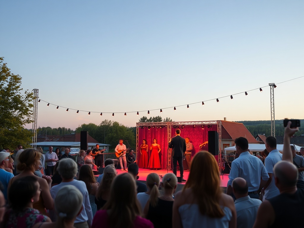 Widok na kościół parafialny w Górowie Iławeckim, gdzie odbywają się obrzędy Wielkiego Tygodnia